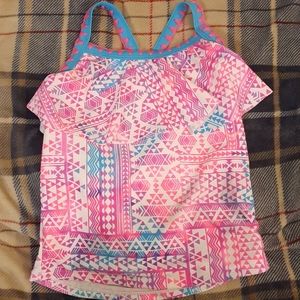 SO Multi-colored swim top